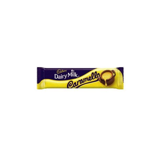 Cadbury Caramello Chocolate Bars 40 x 39 g - Bulk Pack Caramel Treats