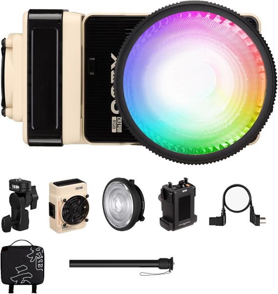Zhiyun Molus X200 RGB COB 200W LED Video Light Combo Kit
