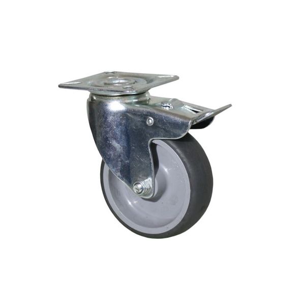 Caslad - Swivel Brake Plate Fitting Tpr 75mm