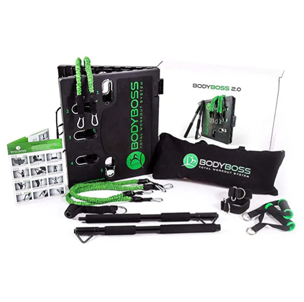 Killer Deals Full Body Portable Home Gym Resistance Exercise Workout System