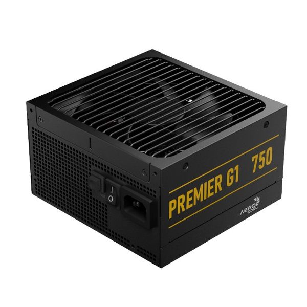 Aerocool Premier G1 Gold 750W Fully Modular ATX 3.1 PCIe 5.1 Power Supply