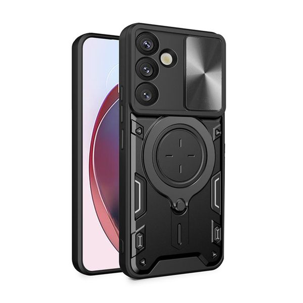 TC Sliding Magnetic Camera Protection Case Compatible with Honor 400 Lite