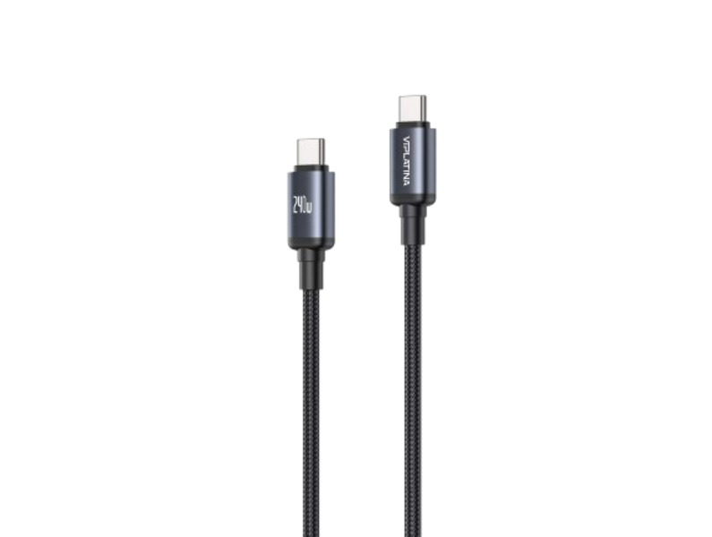VIPLATINA BC99 240W 1.2M Type-C-Type-C Fast Charging Data Cable