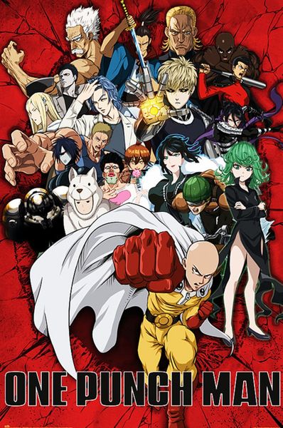 One Punch Man - Heroes Poster