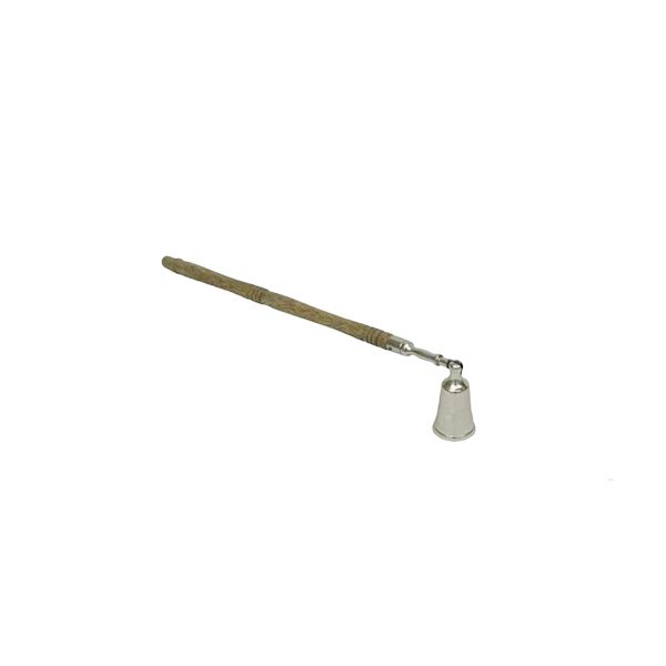 YB Ambiente - Candle Snuffer Pewter With Wood Handle