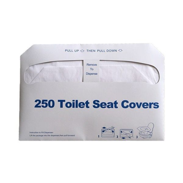 Toilet Seat Covers Disposable 250 x Flushable Disposable Toilet Seat Covers