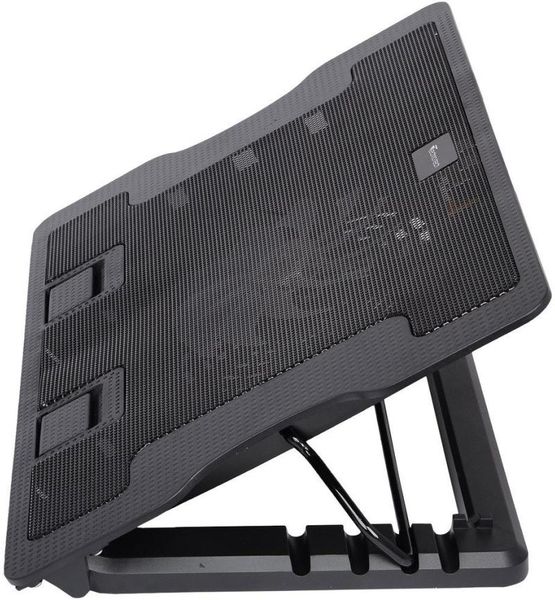 PTech Laptop Cooling Pad with Single Gigantic TurboFan and adjustable Stand