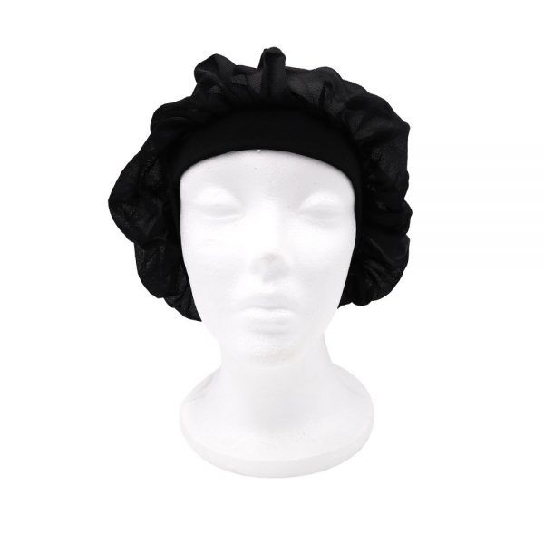 Pack of 3 Assorted Colors Satin Bonnets