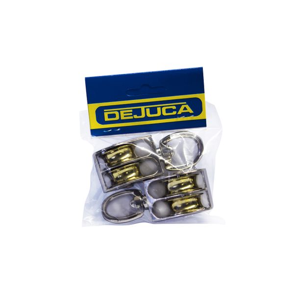 Dejuca - 2 Piece - Awning Pulley - Double - 25mm - 4 Pack