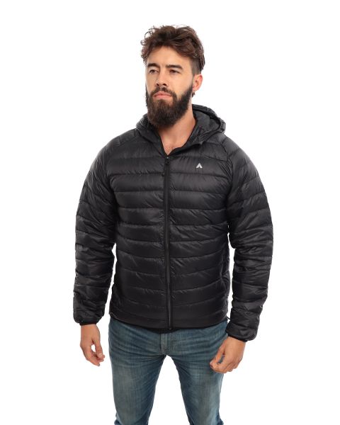 Advance Annapurna Mens Duck Down Feathers Regular Puffer Hoodie