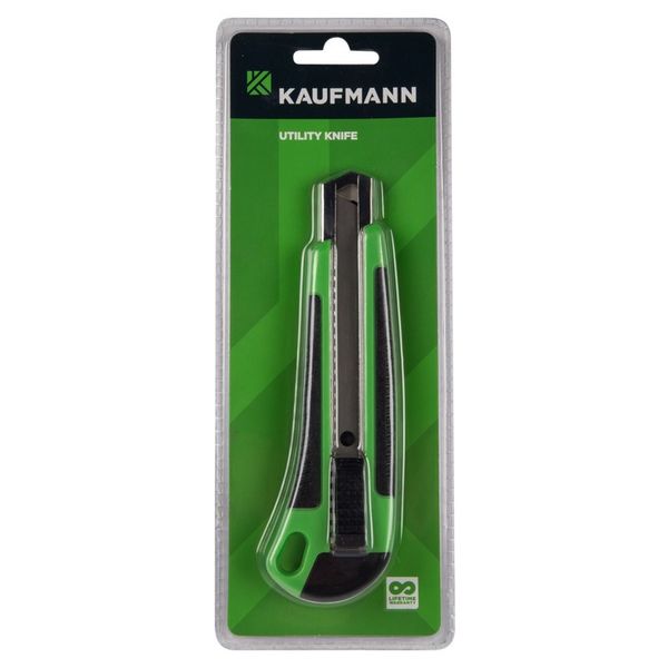 Kaufmann - Utility Knife - Snapoff Blade - Bulk Pack of 10