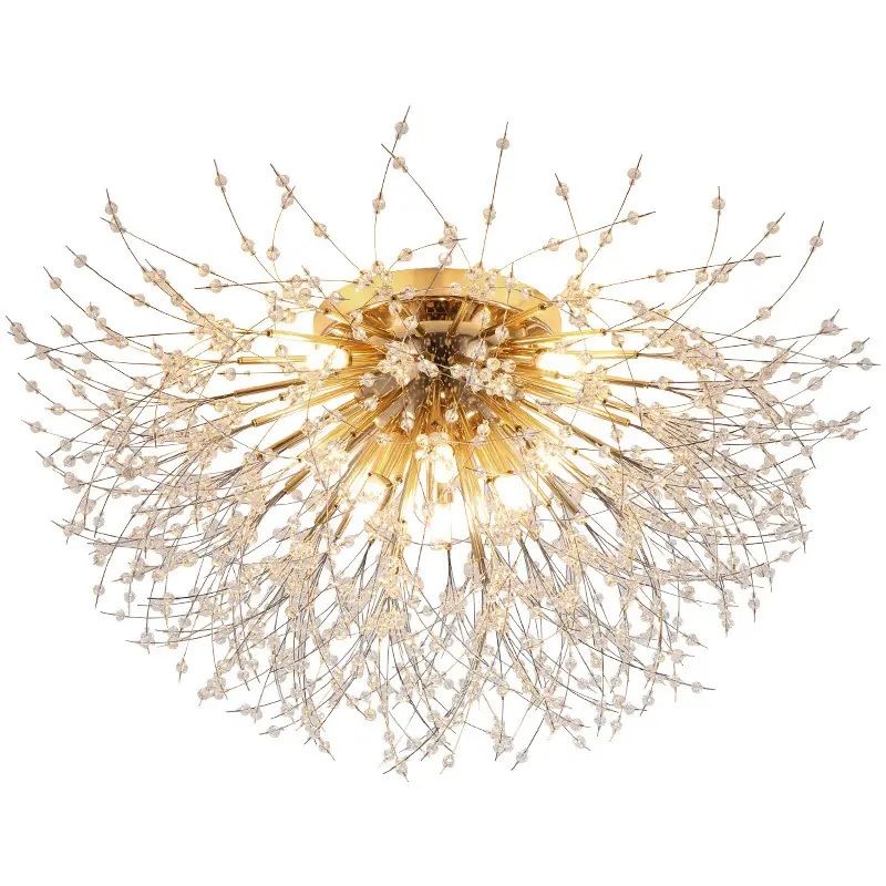lowry fireworks flush mount ceiling light black gold living room