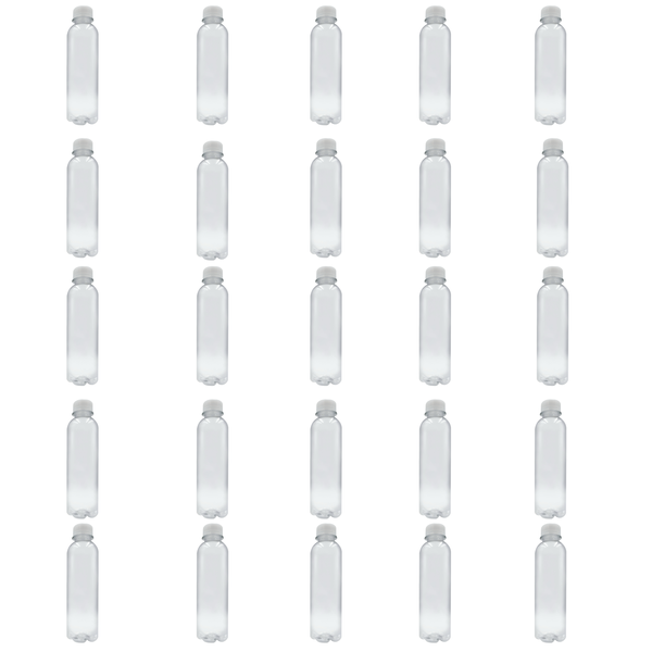 25-Pack 250ml Plastic Bottles | Perfect for Water, Juice &amp; Smoothies