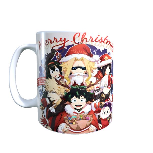 All Might Santa - My Hero Academia Christmas Themed Coffee Mug
