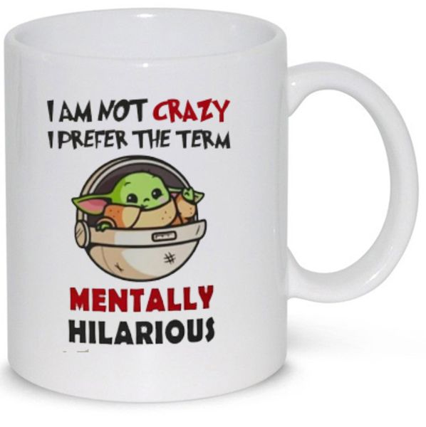Mentally Hilarious Baby Meme Funny Gift Coffee Mug (11Oz Normal Size)