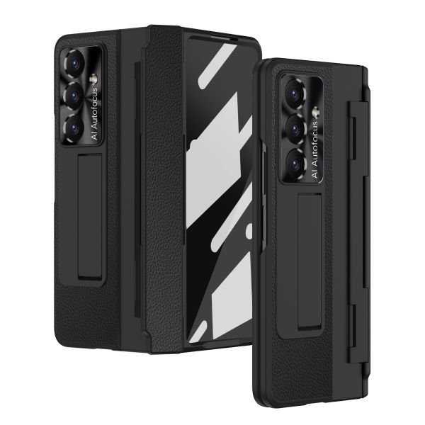 Phone Case Compatible With Samsung Galaxy Z Fold7 Window Pushing Ring Case