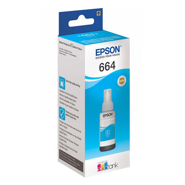 Epson ink bottle T6642 Cyan