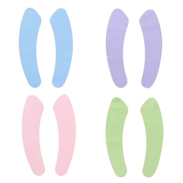 Reusable Washable Toilet Seat Pads 4-Pack - No Cold Shock, Super Sticky &amp;