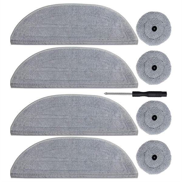 Mop Pads Refills for Roborock S8 Maxv Ultra / S8 Max Compatible with None