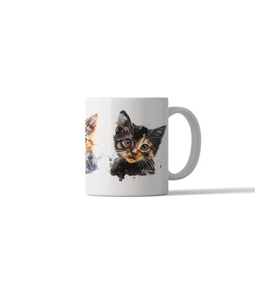 Cat Portrait 11oz DSG389 Printed Coffee Mug Gift