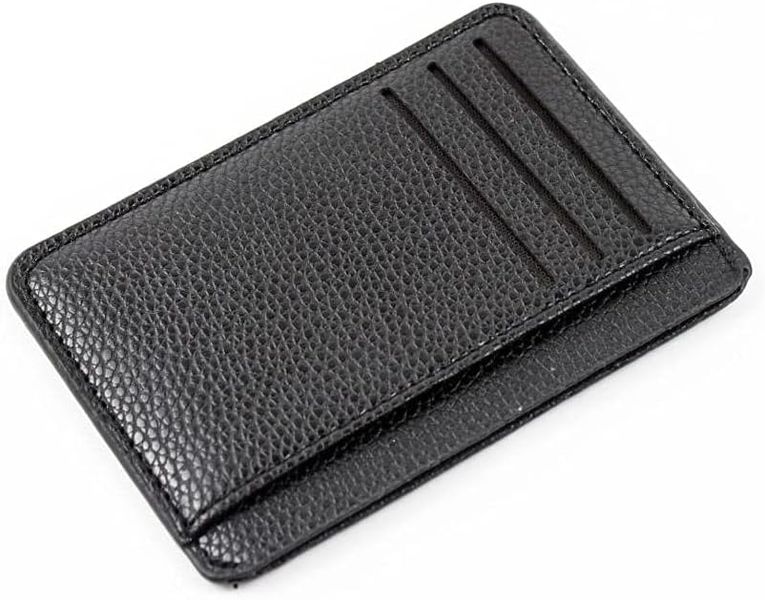 Leather Mini Credit Card Holder | Slim Portable Wallet