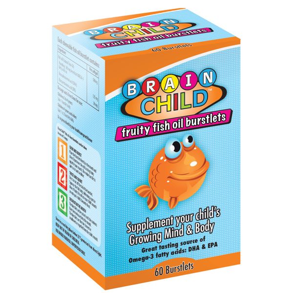 BrainChild Fruity Fish Oil Burstlets