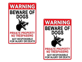 Beware Of The Dog ABS 29x29cm Sign | Shop Today. Get it Tomorrow