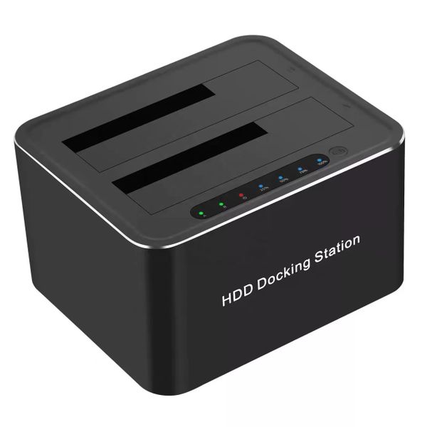 USB3.0 2.5?/3.5? 2-Port HDD Docking Station