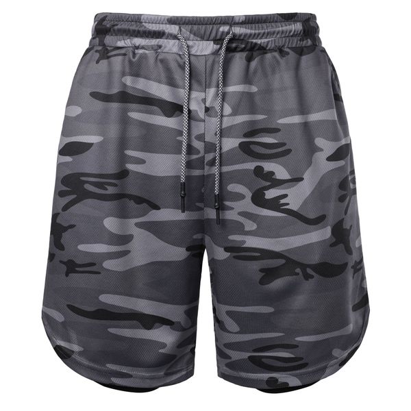 Men's Sports Two-In-One - Running And Training Fitness Shorts