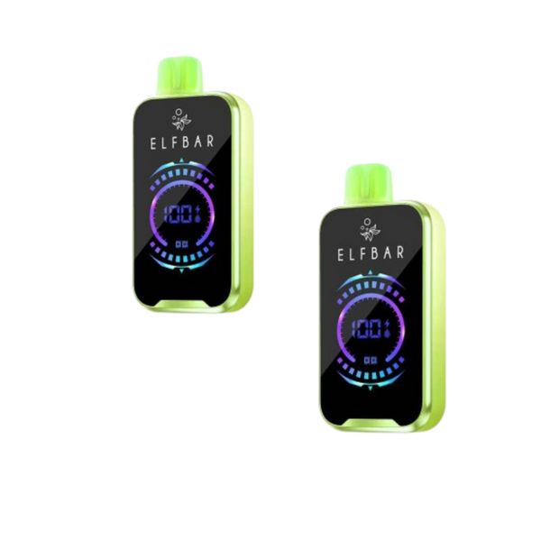 ELFBAR 20000 PUFFS kiwi passion fruit guava 2 pack