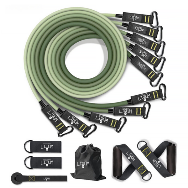 100% Latex Resistance Band Kit (11-Piece)