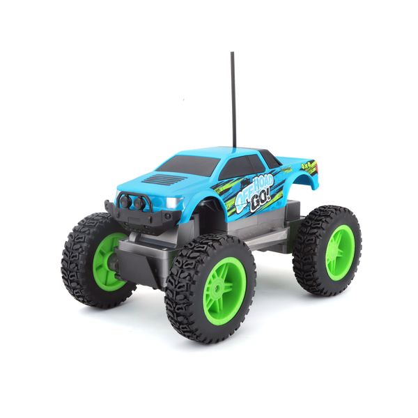 Maisto R/C Off-Road GO! 2WD - 2.4GHz - Blue (21cm Long)