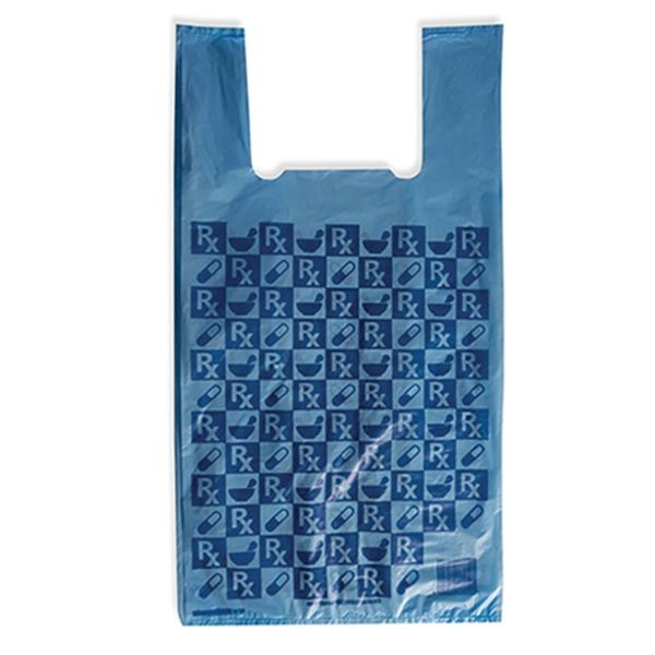 Plastic Bag Carry Blue 24L 250's