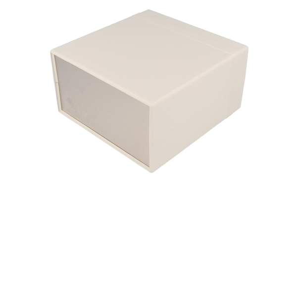 1598ESGY Instrument Enclosure 160x160x86mm ABS Grey with Metal Panels