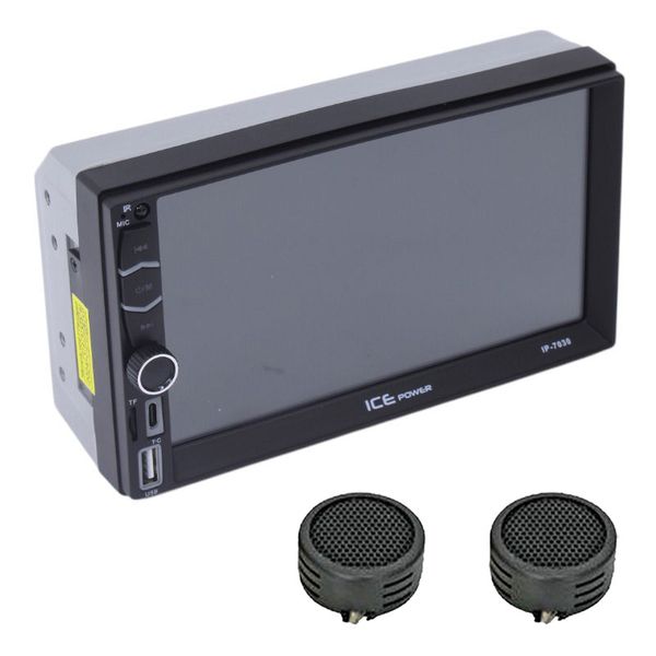 IcePower IP-7030 7" Universal Car MP5 Player with Rear Camera &amp; EvoTweeters