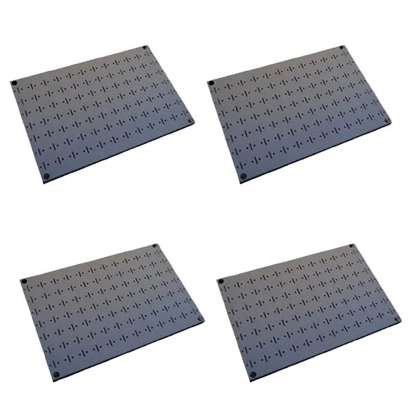 CLIP-FIT Powder Coated Steel Pegboard 600mm x 400mm