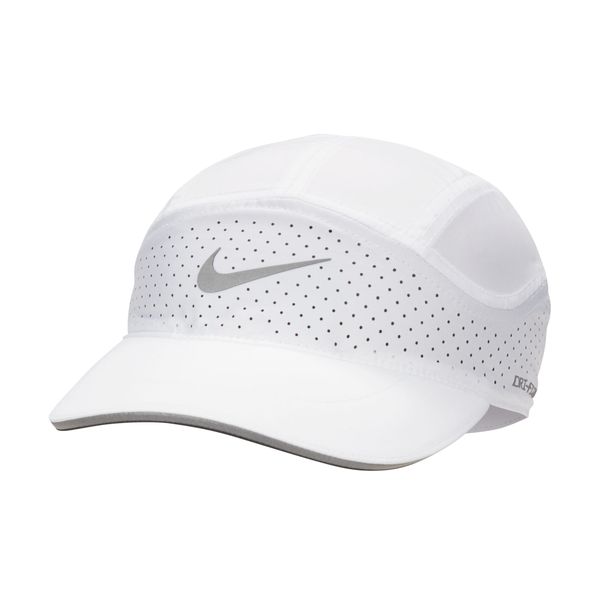 Nike Dri-FIT ADV Fly Unstructured Reflective Cap - White/Anthracite/Silver