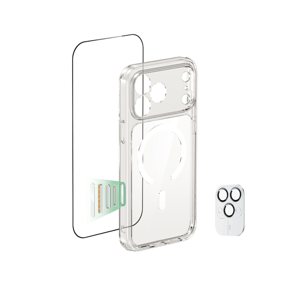 ESR Classic Hybrid Magnetic Case Bundle Compatible for iPhone 17 Pro Max