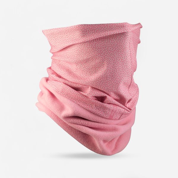 Wedze Adult Fleece Toggle Ski Snood - Pink