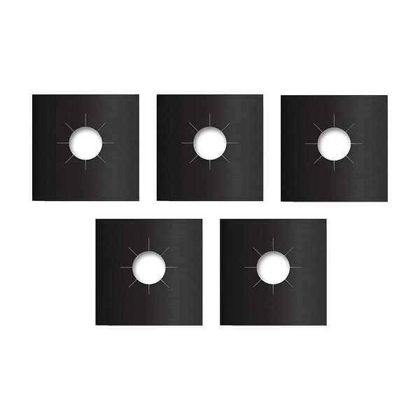 Non Stick Gas Stove Splatter Covers - 5 Pieces