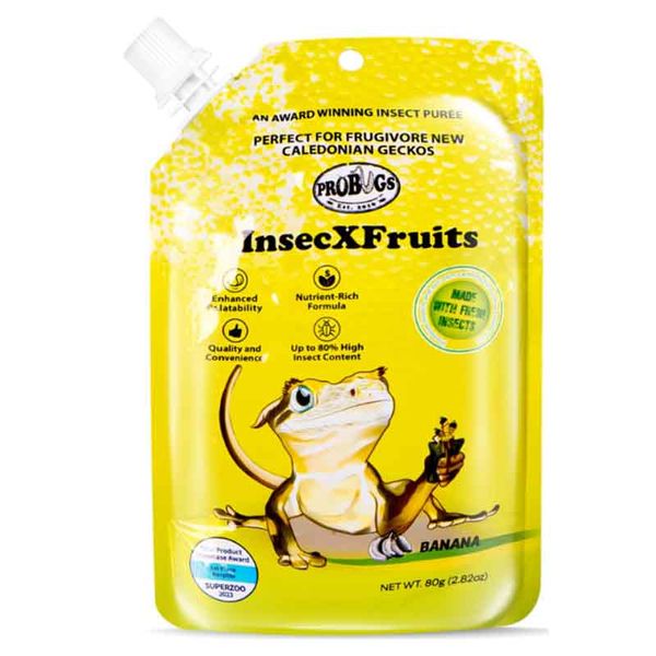 ProBugs InsecXFruits Purée 80g