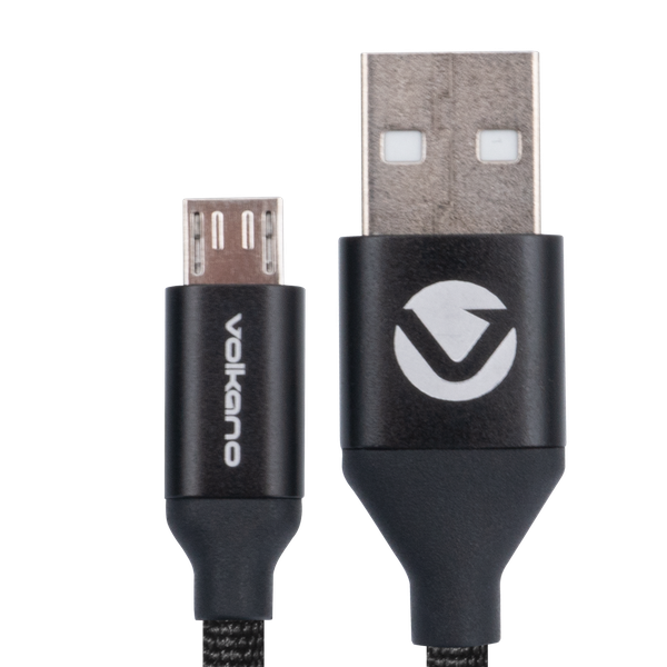 Volkano Weave Series Micro USB Fabric Braided Cable 1.2m