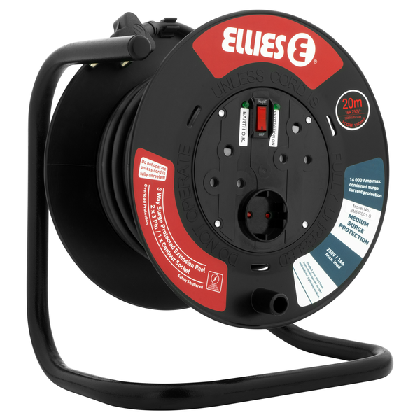 Ellies Extention Reel(16A) with Surge Protector (2) - 20m