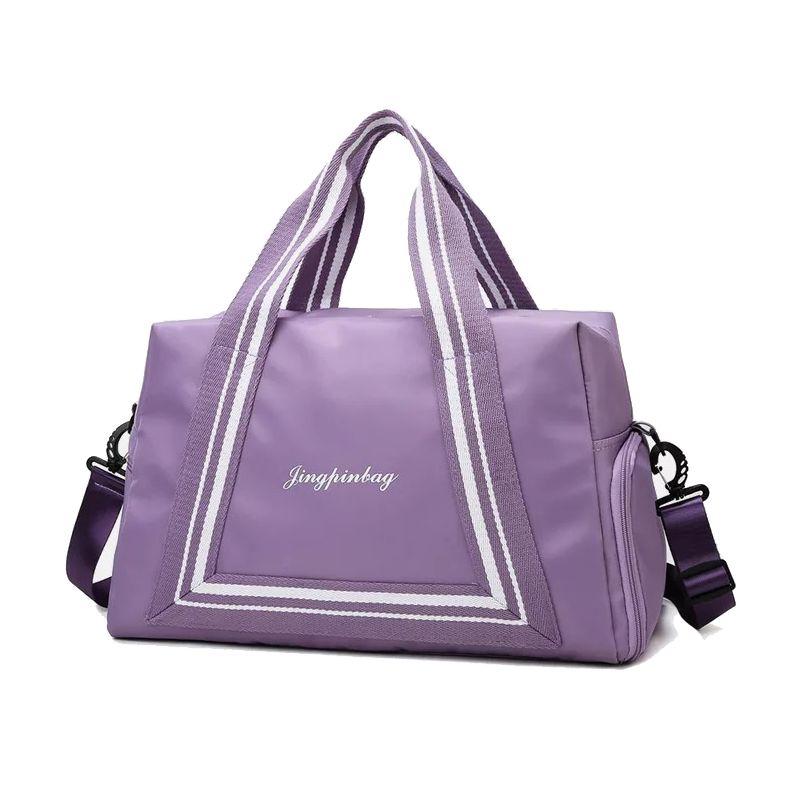 Sports Gym Bag Travel Duffel Bag Dry Wet Pocket & Shoes Compartment