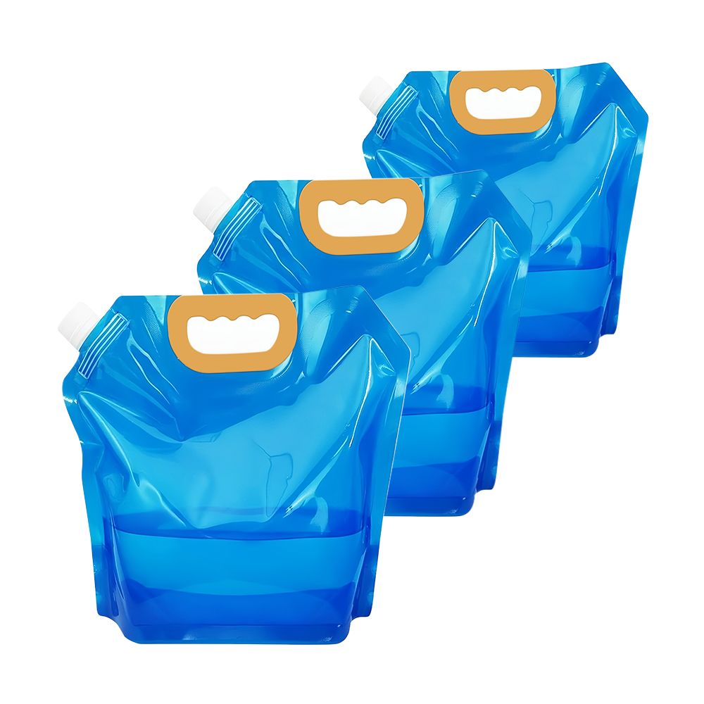 Collapsible Camping Water Container Bags 5L Water Storage Bags 3