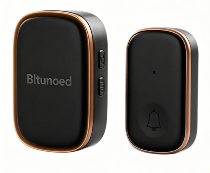 Bltunoed Modern Wireless Doorbell, IP44 Protection Rating