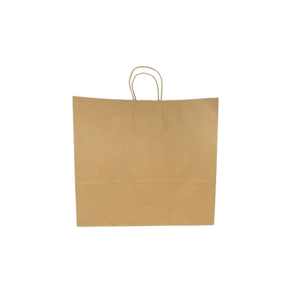 10-Packages Jumbo Paper Bags with Handles - 44x14x40cm, Retail &amp; Catering