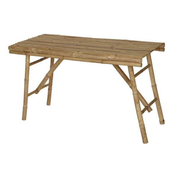 Collapsible Outdoor or Patio Bamboo Table 1.2 x 40 cm
