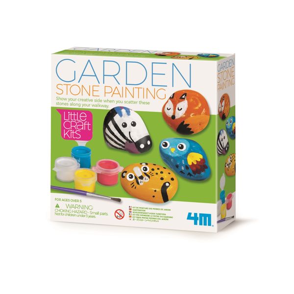 4M Little Craft - Garden Stone Painting