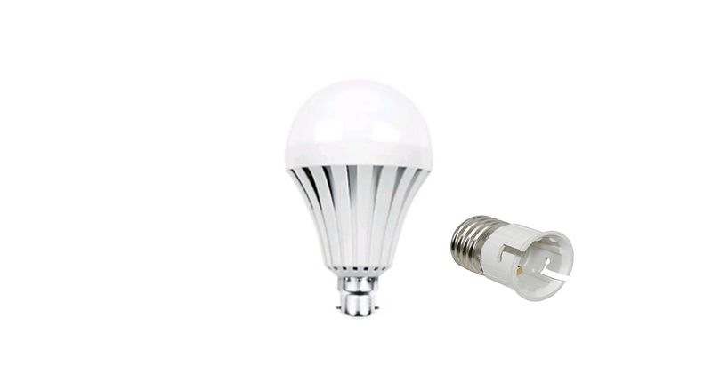 9W SmartCharge Bayonet LED Bulb with Screw Adapter